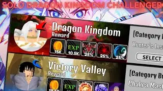 How To Solo The *New* Dragon Kingdom Challenger Difficulty! | Anime World Tower Defense