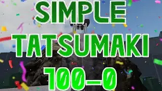 simple 100-0 tatsumaki combo | The Strongest Battlegrounds