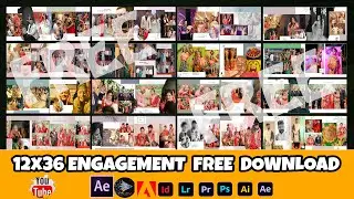 #Album  Engagement  Psd Free Download Do Subscribe & Support Me #RMW 020