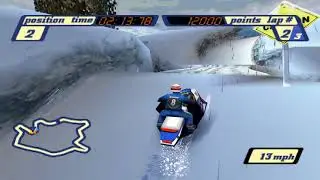 Sled Storm PSX | Full Gameplay | All Championchips
