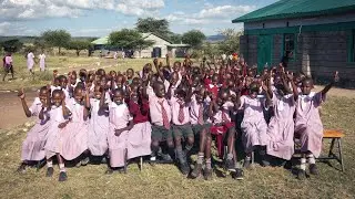 Photography Lesson at the Nkoilale Primary School in Kenya