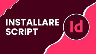 come installare script indesign