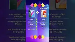 Honor X50 vs Galaxy A14 5G | Comparison