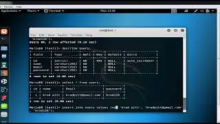 select-insert-delete-update in mysql