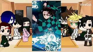 Реакция аниме персонажей на тик ток Anime characters react to tiktoks(russ-eng)