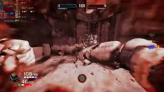 Quake Champions 12400+2060s Low settings + 200% resolution