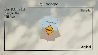 ÖA-BA ile İki Kişiye Bir Hikâye | Nevada | Arşivci