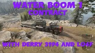 SnowRunner Water Boom 1 Mission With Derry 3194 And Lo4f