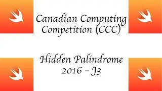 CCC (Canadian Computing Competition) - 2016 J3 -Hidden Palindrome - Swift 4 +