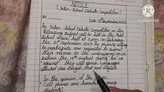 #Notice