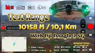 Range Test Tembus 10 Km Dji Air 3s | Dji Indonesia