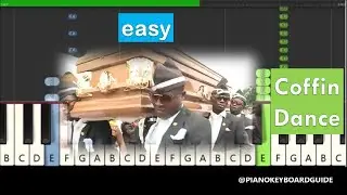 Coffin Dance Song... but it's an easy piano tutorial - Astronomia