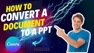 How To Convert A Document To A PPT |  Easy Way To Create A PPT With Only Text |