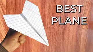 How to make A Paper airplane| fastest Paper Plane banana |Make easy Paper Aeroplane 