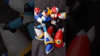 Mega Man Full Armor X [REVISED Ver.] Photoshoot #megaman #megamanx #shorts #kotobukiya #modelkit