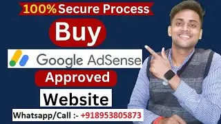 How to buy adsense approved website || Buy adsense approved site || adsense approved 2023