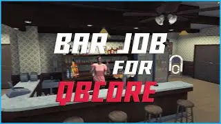 FiveM Advanced Bar Shop Job Script For QBCore | outdated