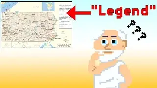 Why is the key on a map called a 