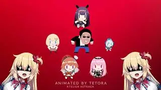 Helltaker Animation but it's Hololive EN