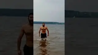 Enjoying At Kama Beach In Perm City.😊⛱️ Отдых на пляже Кама в Перми... 