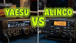 Yaesu FT-450D (first on air test) V Alinco DX-77e