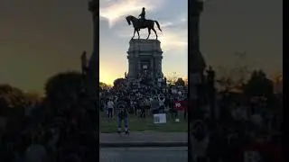 Richmond Protesters Chant 