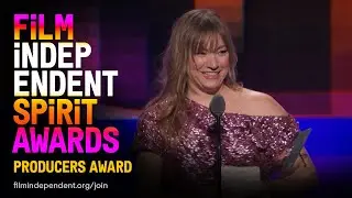 TORY LENOSKY wins the PRODUCERS AWARD at the 2023 Film Independent Spirt Awards.