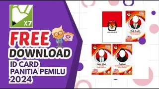 ID CARD PEMILU 2024 Cdr Free DOWNLOAD