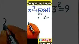 Completing Square Tricks || @Sky Struggle Education ||#short