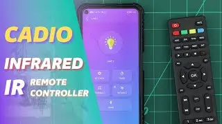 Control your CADIO devices with infrared remote controller (ESP8266 - ESP32) | CADIO Home Automation