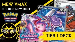 Mew VMAX Deck With Genesect V Is The New BEST Deck from Fusion Strike (Pokemon TCG)