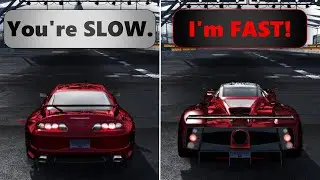 Who's The Fastest and the BEST Wheelie Car in NFS ProStreet Drag Races?