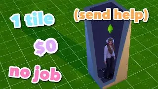 can i beat the 1 tile box challenge in the sims 4?