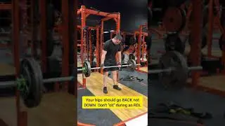 RDL TIPS! Get that booty and hammies strong and big! #rdl #deadlift #hamstrings #glutes