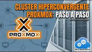 Cluster Hiperconvergente Proxmox Paso a Paso #VMCloudMaster #proxmox #hiperconvergencia
