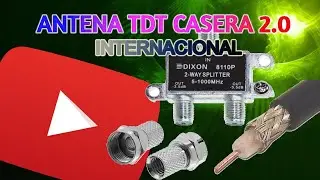 ANTENA TDT CASERA 2.0 INTERNACIONAL