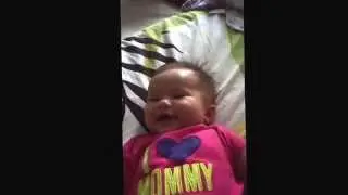 Zealyn Skye 4 month old giggles