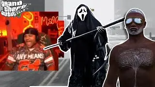 RYRONE ESCAPES FANUM THE GRIM REAPER in D10 GTA 5 RP! #reels #trending #shorts #gta #short