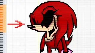 Knuckle.EXE on the piano (Friday Night Funkin mod)