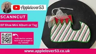 ScanNCut - Elf Shoe Mini Book or Tag