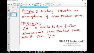 MA412, Lecture no 32 (Isomorphism of Inner product spaces) by Tapas Chatterjee, IIT Ropar