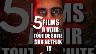 TOP 5 MUST-SEE MOVIES ON NETFLIX 😱 !!!!! 