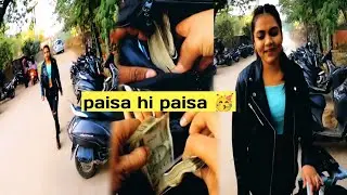 Helped a cute stranger girl | She Lost Her Purse | She ask my number #cutegirl #strangergirl #girl