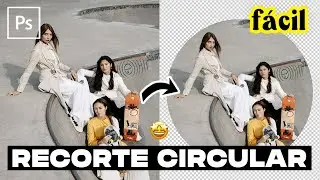 ✅ Crear un recorte circular en todas las versiones de Photoshop