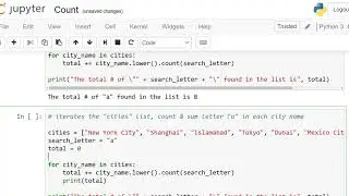 Count  function in Python