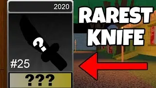 USING THE RAREST KNIFE! | Roblox Survive the Killer