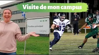 Visite de mon campus universitaire- 🇨🇦 UQAC