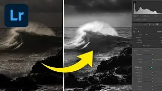 Lightroom Tutorial - DRAMATIC Black & White Landscape