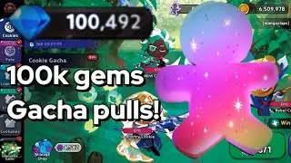 100k gems Gacha pulls! | Cookie run kingdom