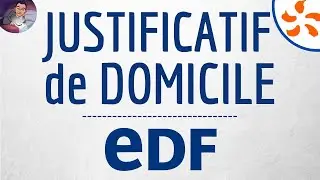 JUSTIFICATIF domicile EDF, comment avoir son attestation de justificatif de domicile EDF en ligne